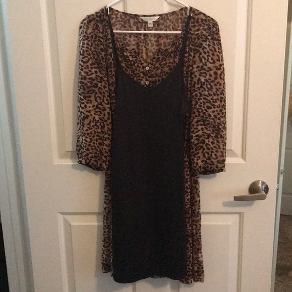4 for $20 Cheetah Print Dress - Picture 3 of 3